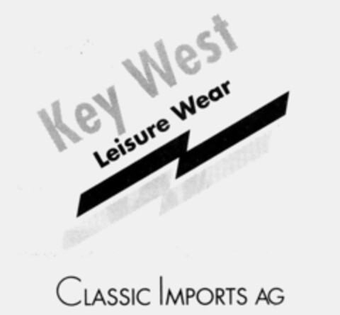 Key West Leisure Wear CLASSIC IMPORTS AG Logo (IGE, 25.09.1992)