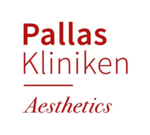 Pallas Kliniken Aesthetics Logo (IGE, 21.08.2019)