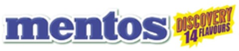 mentos DISCOVERY 14 FLAVOURS Logo (IGE, 24.10.2023)