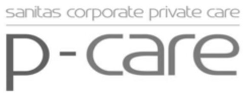 sanitas corporate private care p-care Logo (IGE, 04/03/2008)