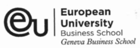 eu European University Business School Geneva Business School Logo (IGE, 20.01.2014)