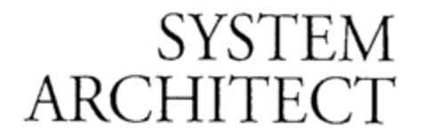 SYSTEM ARCHITECT Logo (IGE, 25.04.1994)