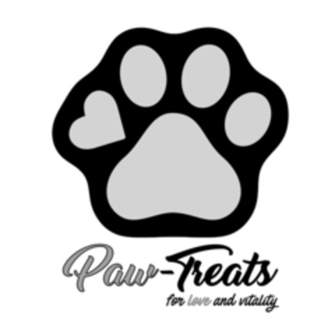 Paw-Treats for love and vitality Logo (IGE, 22.09.2017)