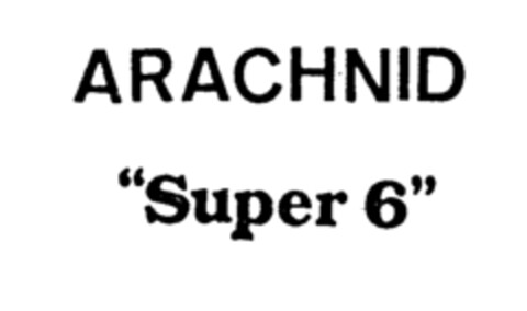 ARACHNID <Super 6> Logo (IGE, 02.02.1988)