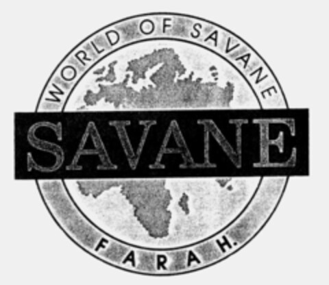 WORLD OF SAVANE FARAH Logo (IGE, 05.08.1992)