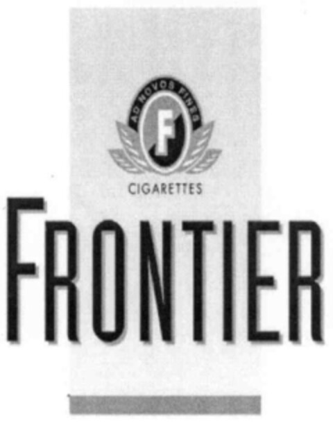 AD NOVOS FINES CIGARETTES FRONTIER Logo (IGE, 31.07.2002)