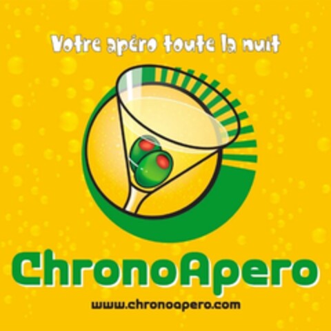 Votre apéro toute la nuit ChronoApero www.chronoapero.com Logo (IGE, 12.05.2010)