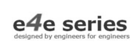 e4e series designed by engineers for engineers Logo (IGE, 09.06.2010)