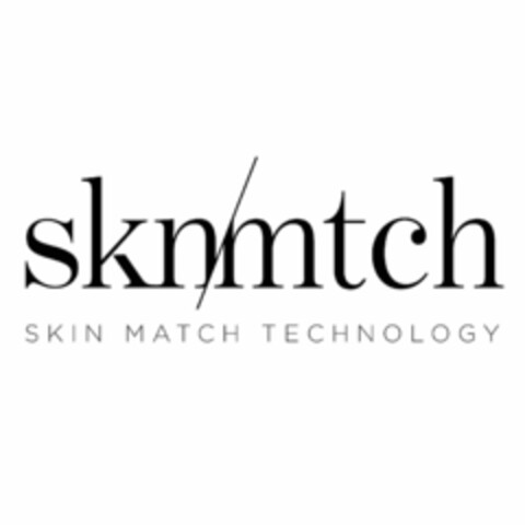 sknmtch SKIN MATCH TECHNOLOGY Logo (IGE, 28.12.2016)