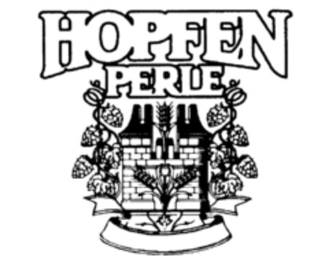 HOPFEN PERLE Logo (IGE, 07.03.1986)