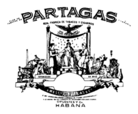 PARTAGAS Logo (IGE, 12.05.1989)