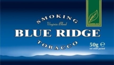 SMOKING Virginia Blend BLUE RIDGE TOBACCO Logo (IGE, 23.12.2008)