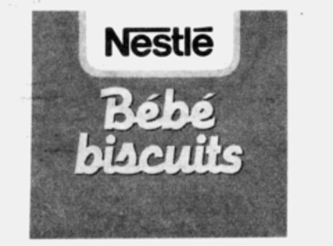 Nestlé Bébé biscuits Logo (IGE, 22.12.1989)