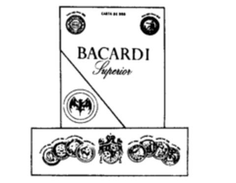 CARTA DE ORO BACARDI Superior Logo (IGE, 23.08.1991)