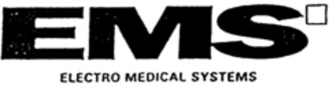 EMS ELECTRO MEDICAL SYSTEMS Logo (IGE, 31.07.1997)