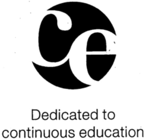 ce Dedicated to continuous education Logo (IGE, 17.09.2001)