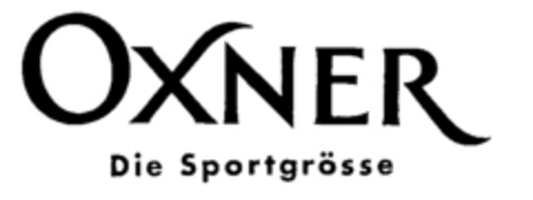 OXNER Die Sportgrösse Logo (IGE, 11/02/1993)