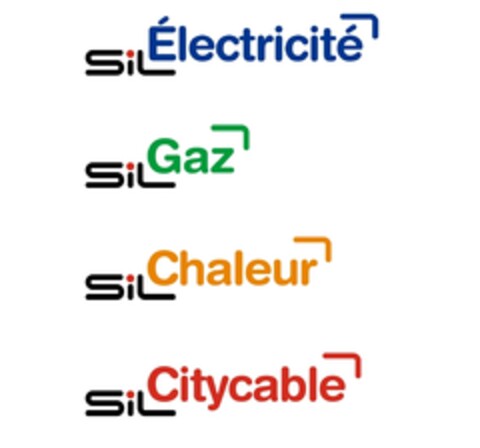 SiL Électricité SiL Gaz SiL Chaleur SiL Citycable Logo (IGE, 27.08.2012)