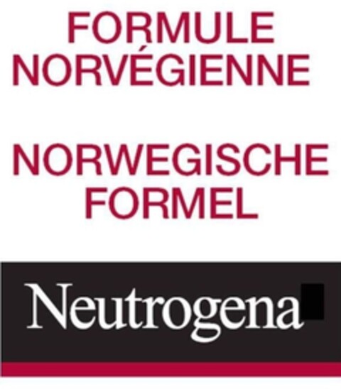 FORMULE NORVÉGIENNE NORWEGISCHE FORMEL Neutrogena Logo (IGE, 07.10.2013)