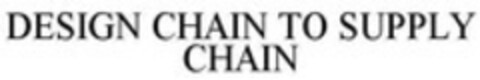 DESIGN CHAIN TO SUPPLY CHAIN Logo (IGE, 07/10/2014)