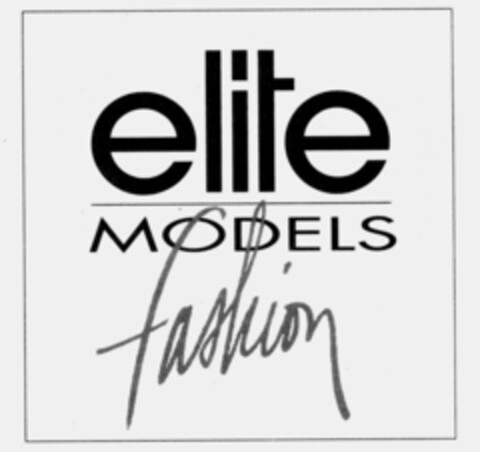 elite MODELS fashion Logo (IGE, 08.02.1996)