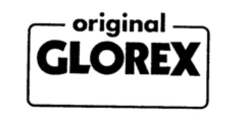 original GLOREX Logo (IGE, 29.07.1987)