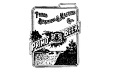 PRIMO BREWING&MALTING PRIMO BEER Logo (IGE, 08/27/1992)