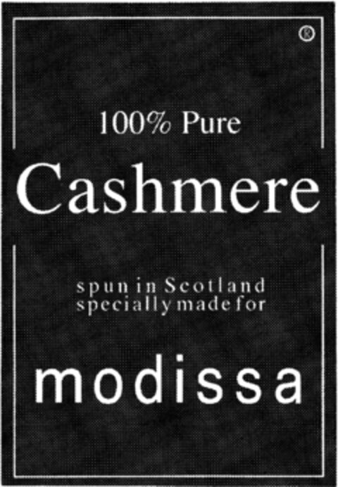 Cashmere modissa Logo (IGE, 24.12.1997)