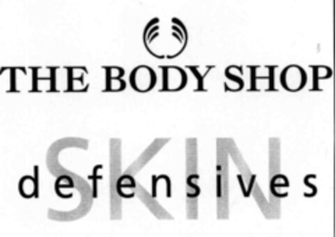 THE BODY SHOP defensives SKIN Logo (IGE, 24.11.1999)
