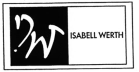 IW ISABELL WERTH Logo (IGE, 21.10.2003)