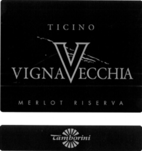 TICINO VIGNA VECCHIA MERLOT RISERVA Tamborini Logo (IGE, 09/21/2010)