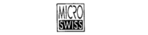 MICRO SWISS Logo (IGE, 05/20/1996)