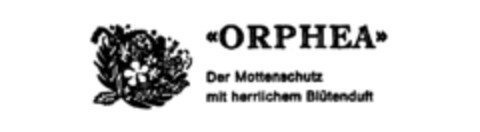 <ORPHEA> Der Mottenschutz mit herrlichem Blütenduft Logo (IGE, 07.11.1984)