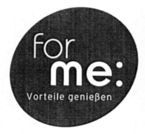 for me Vorteile geniessen Logo (IGE, 12/12/2002)
