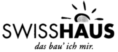 SWISSHAUS das bau' ich mir. Logo (IGE, 09.10.2000)