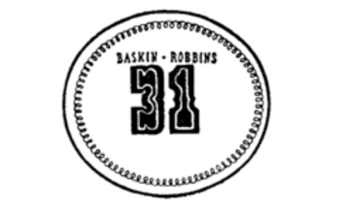 BASKIN-ROBBINS 31 Logo (IGE, 04.01.1991)