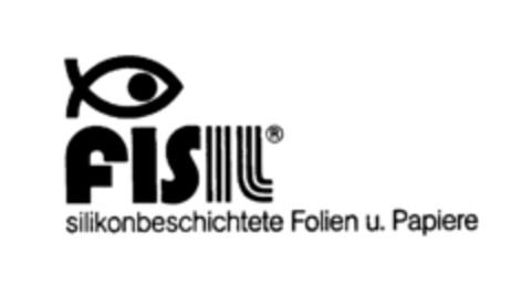 FISIL silikonbeschichtete Folien u. Papiere Logo (IGE, 09.07.1984)