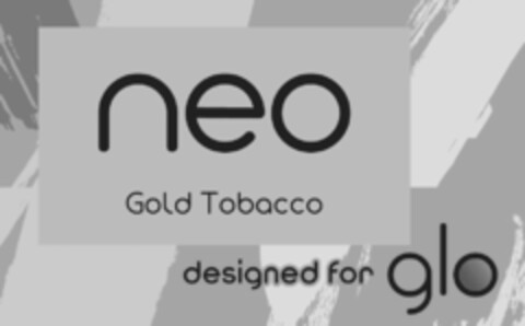 neo Gold Tobacco designed for glo Logo (IGE, 18.05.2022)