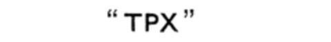 ''TPX'' Logo (IGE, 11/08/1986)