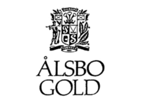 QUALITY PS TOBACCO ALSBO GOLD Logo (IGE, 24.11.1986)