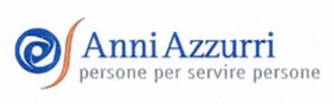 Anni Azzurri persone per servire persone Logo (IGE, 20.03.2015)