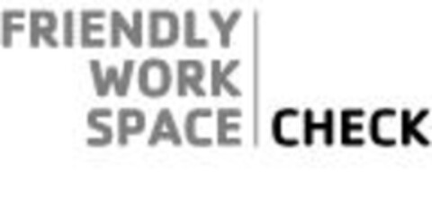 FRIENDLY WORK SPACE CHECK Logo (IGE, 17.03.2016)