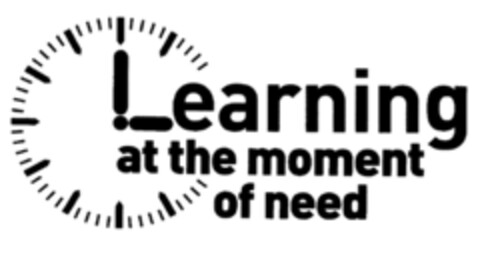 Learning at the moment of need Logo (IGE, 09/11/2008)