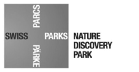 SWISS PARKS PARCS PÄRKE NATURE DISCOVERY PARK Logo (IGE, 29.11.2010)
