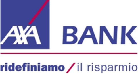 AXA BANK ridefiniamo il risparmio Logo (IGE, 20.11.2008)