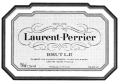 ESTD. 1812 Laurent-Perrier BRUT L.P. Logo (IGE, 21.05.2001)