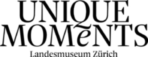 UNIQUE MOMeNTS Landesmuseum Zürich Logo (IGE, 20.09.2023)