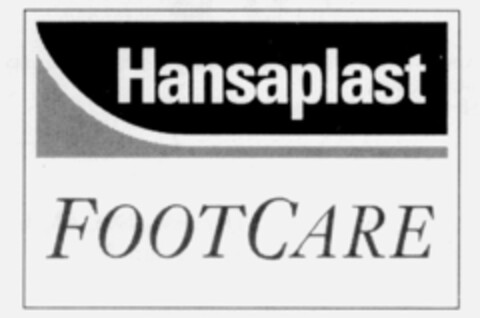 Hansaplast FOOTCARE Logo (IGE, 13.12.1995)