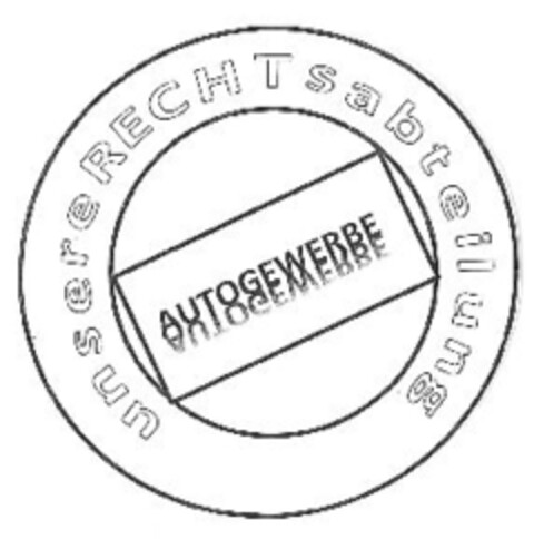 unsereRECHTSABTEILUNG Autogewerbe Logo (IGE, 03.01.2014)