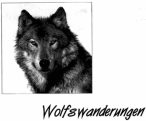 Wolfswanderungen Logo (IGE, 22.10.2004)